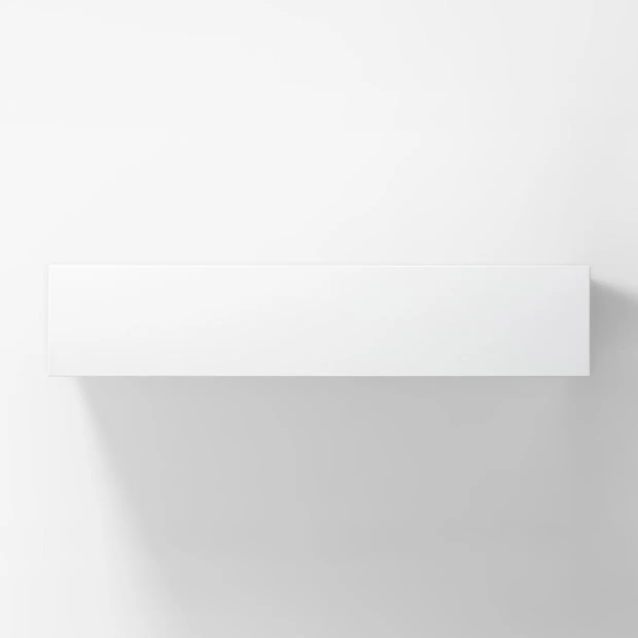 Formatka stojąca PIANO 58x21,5 biały mat