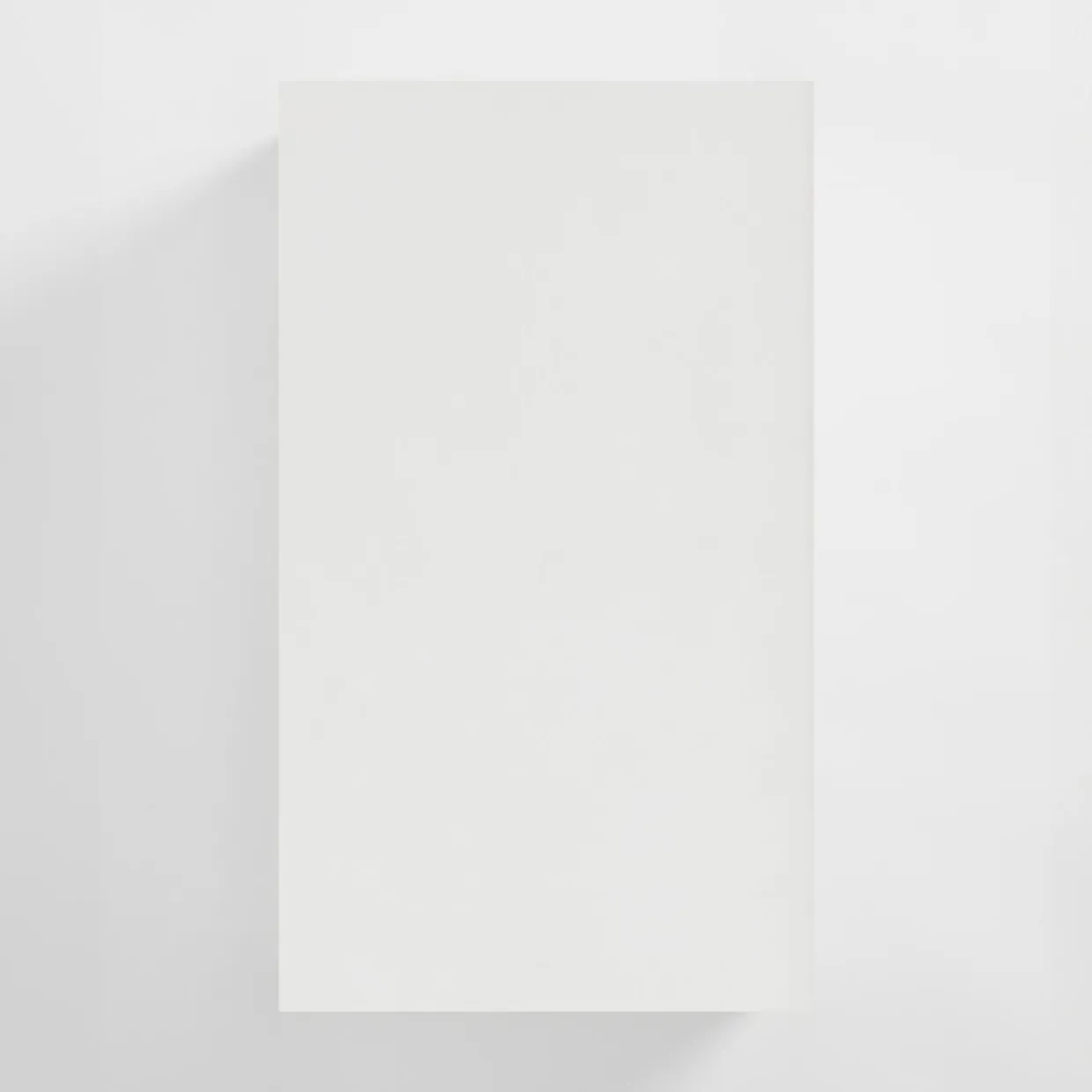 Formatka wisząca FORLI 34,5x60 cm folia biały mat