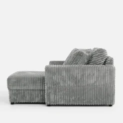 Fotel loveseat jasnoszara NOEMI