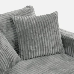 Fotel loveseat jasnoszara NOEMI