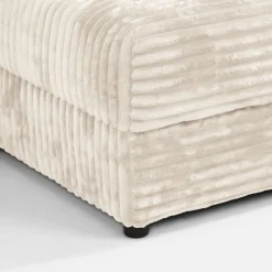 Fotel loveseat kremowy NOEMI