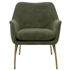 Fotel wypoczynkowy oliwkowy MAILA