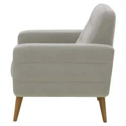 Fotel wypoczynkowy szary BODO