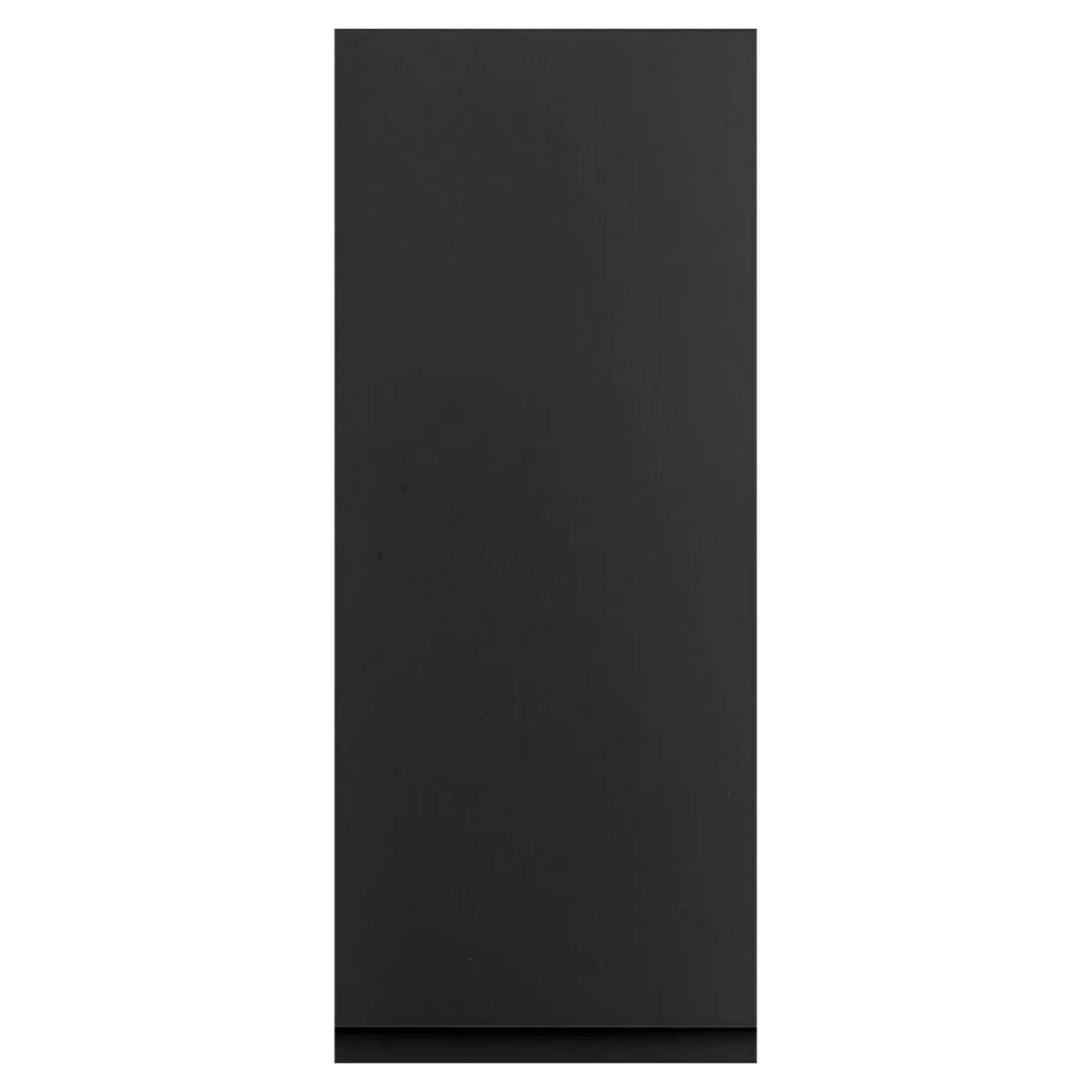 Front drzwi PIANO PLUS 40x98 czarny mat
