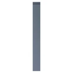 Front drzwi PIANO PLUS 15x137,3 szary stalowy mat