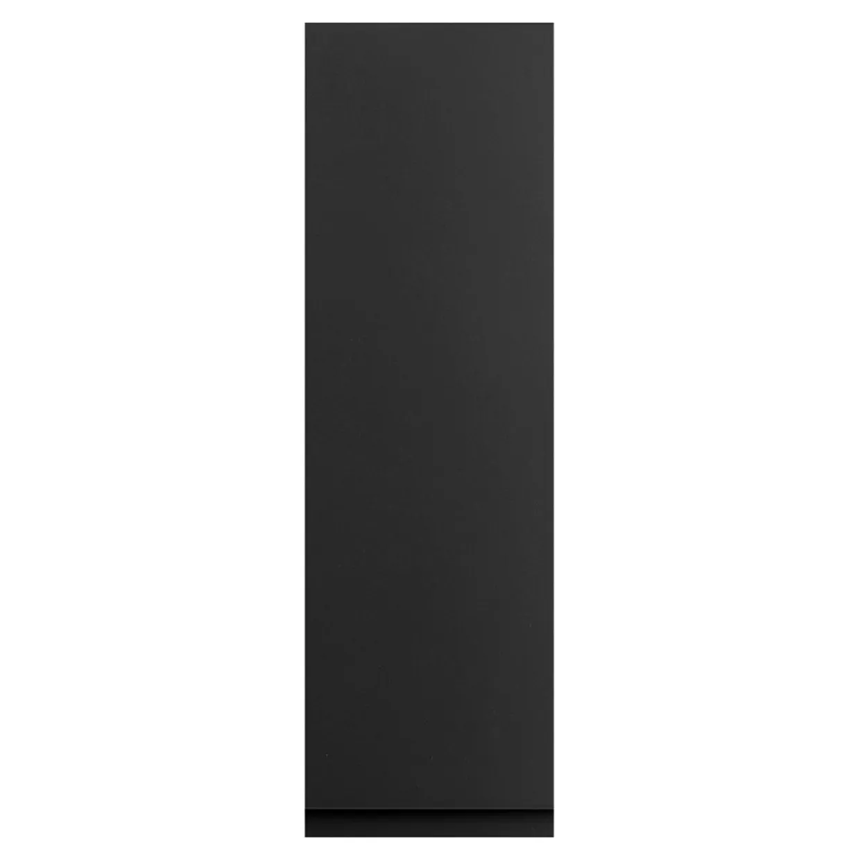 Front drzwi PIANO PLUS 30x98 czarny mat