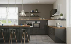 Front drzwi SALSA 60x57,3 grafit metalic połysk