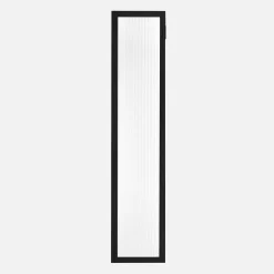 Front przeszklony ALFRAME 39,6x214,1 cm czarny
