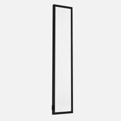Front przeszklony ALFRAME 39,6x214,1 cm czarny