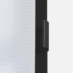 Front przeszklony ALFRAME 39,6x214,1 cm czarny