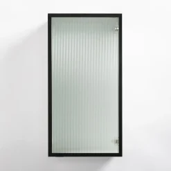 Front przeszklony ALFRAME 40x76,5 cm czarny