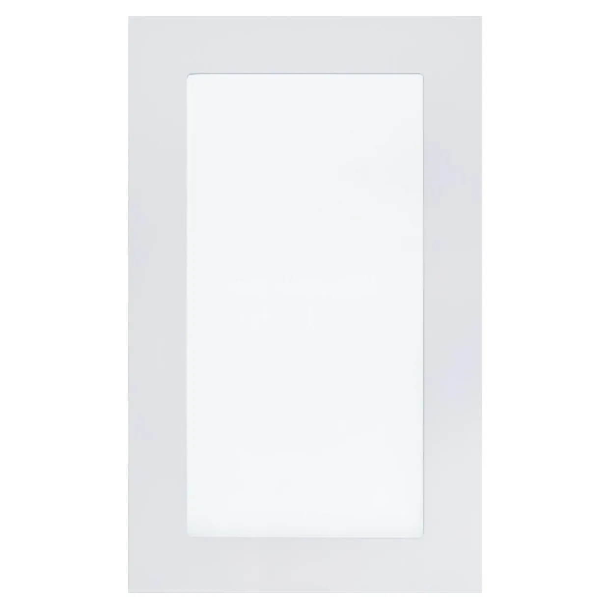Front przeszklony NOTO 60x98 biały połysk