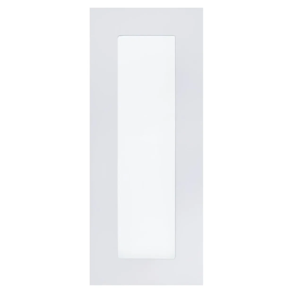 Front przeszklony NOTO 40x98 biały połysk