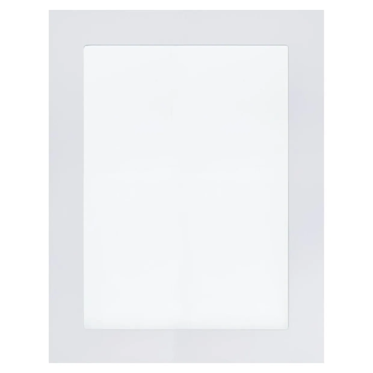 Front przeszklony NOTO 60x76,5 biały połysk