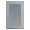 Front przeszklony PIANO 60x98 szary mat
