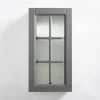 Front szpros HAMPTON 40x76,5 cm onyx szary
