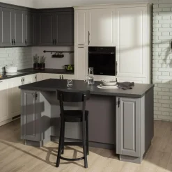 Front szuflady HAMPTON 80x12,5 cm onyx szary