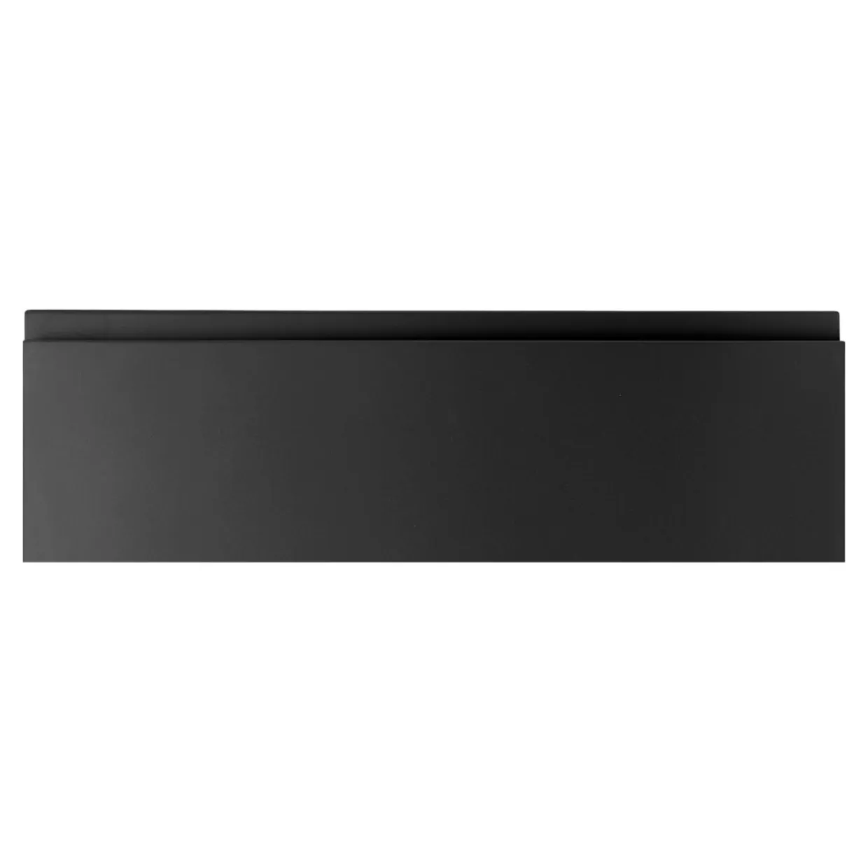 Front szuflady PIANO PLUS 40x12,5 czarny mat