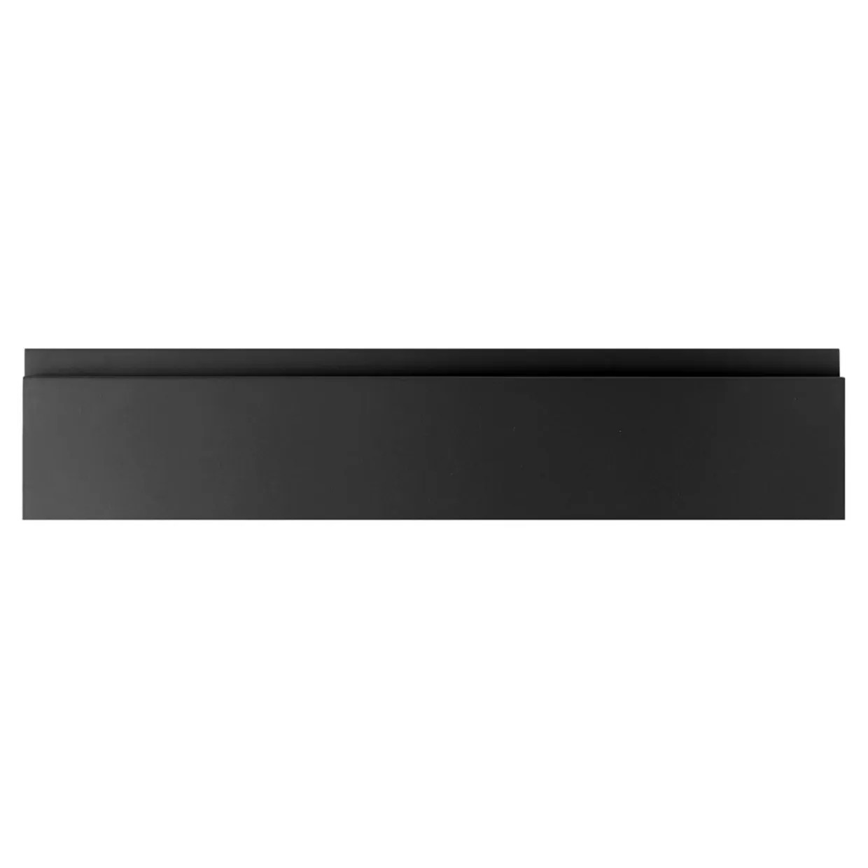 Front szuflady PIANO PLUS 60x12,5 czarny mat