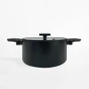 Garnek aluminiowy czarny MODERN 6,8 l