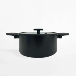 Garnek aluminiowy czarny MODERN 6,8 l