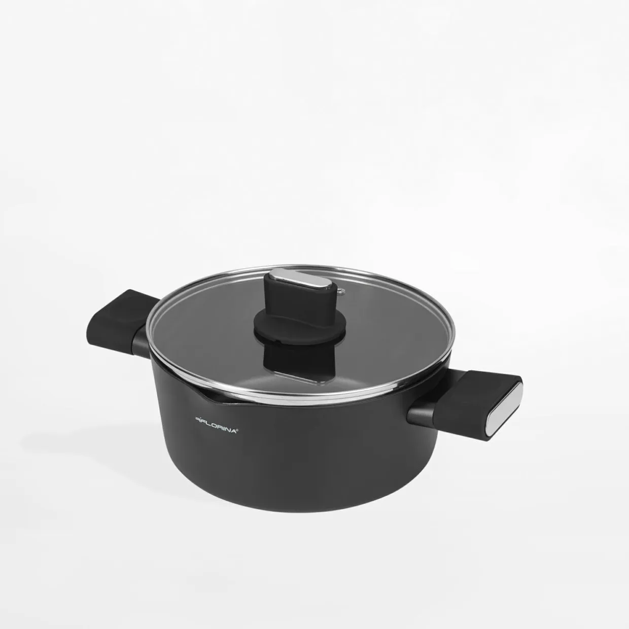 Garnek aluminiowy z pokrywką MAGMA 2,5 l