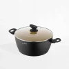 Garnek aluminiowy z pokrywką AMVEGAN 4,8 l