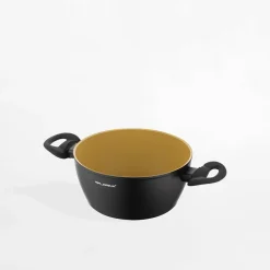 Garnek aluminiowy z pokrywką AMVEGAN 2,1 l