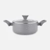 Garnek aluminiowy z pokrywką PIERRE 6.9 l