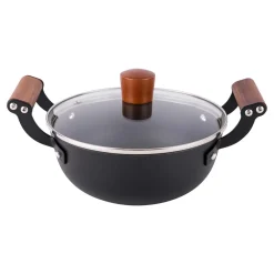 Garnek żeliwny czarny FERRO 4,4 l