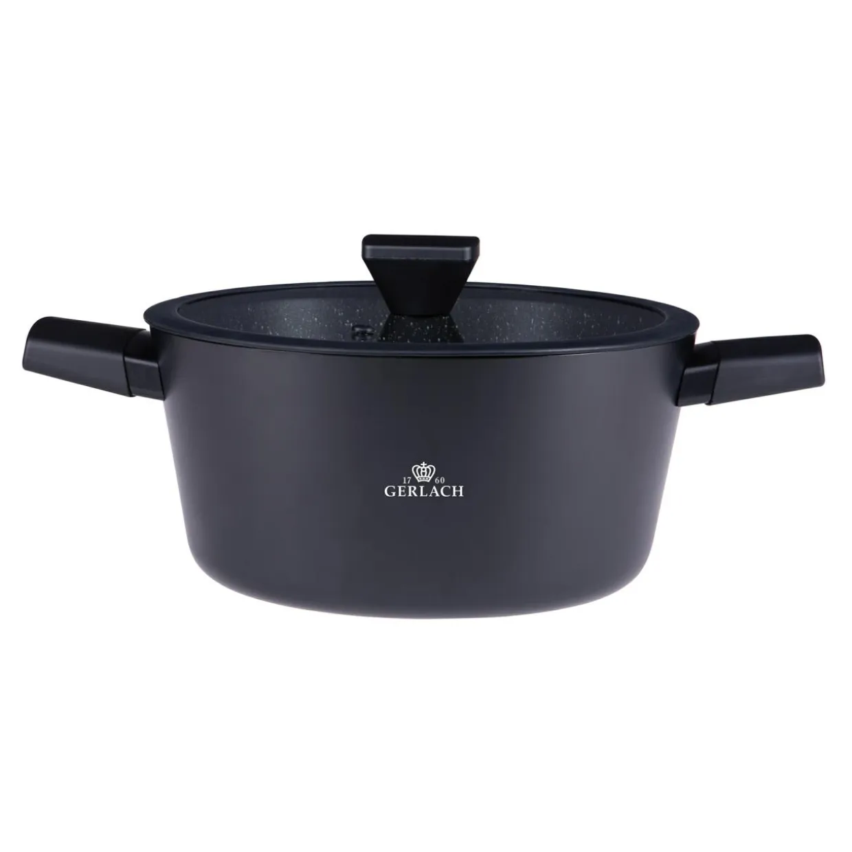 Garnek GERLACH GRANITEX z powłoką ceramiczną 4,4 l