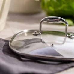 Garnek na indukcję czarny QUADRATO 3,5 l
