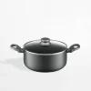 Garnek z powłoką nieprzywierającą Ilag Basic GRAPHITE 4,7 l