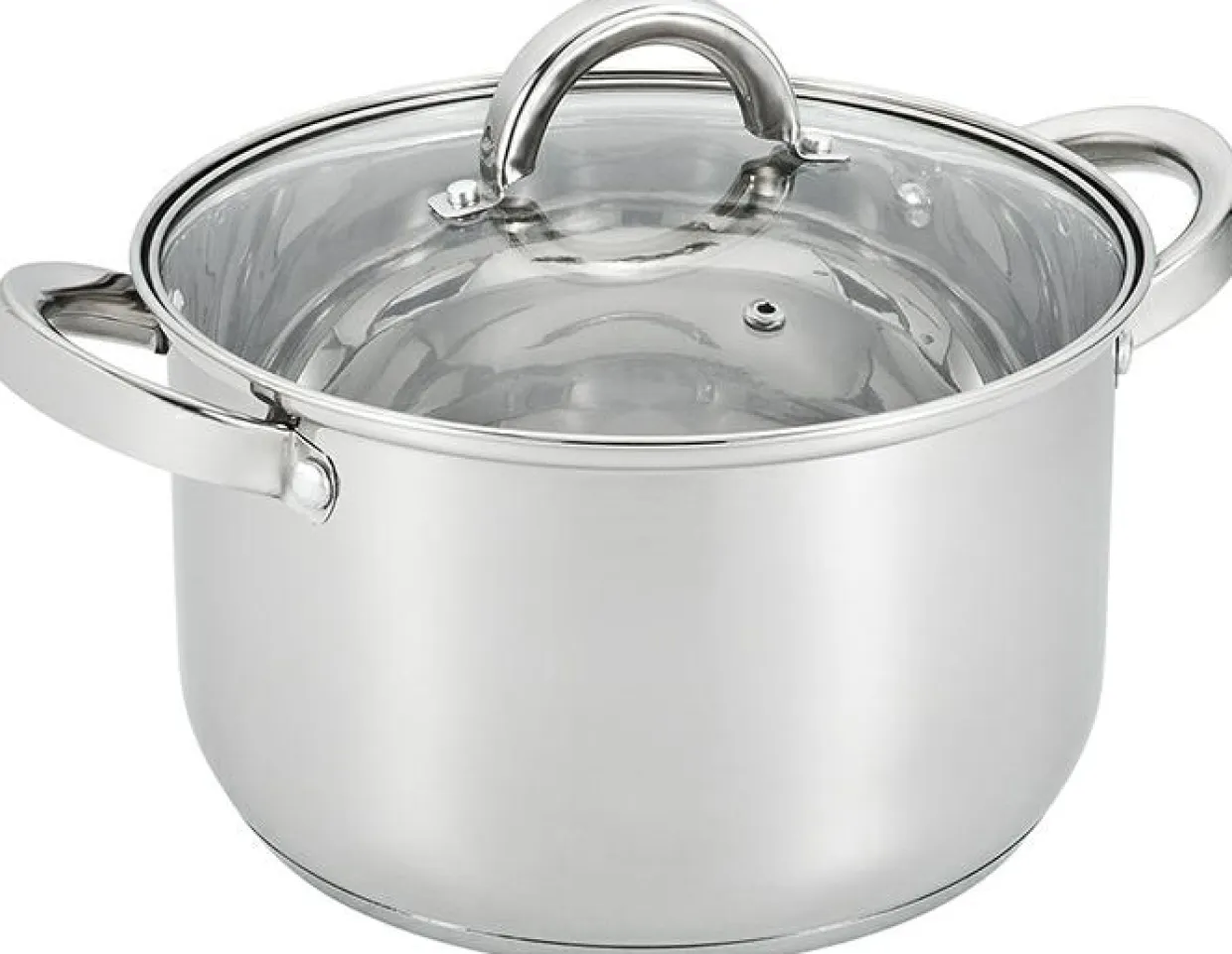 Garnek ze stali nierdzewnej srebrny GAMMA 4,6 l