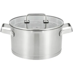 Garnek ze stali nierdzewnej srebrny TRAME 4,3 l