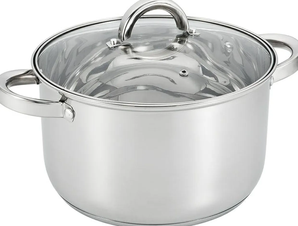 Garnek ze stali nierdzewnej srebrny GAMMA 6,1 l