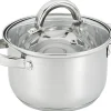 Garnek ze stali nierdzewnej srebrny GAMMA 1,9 l
