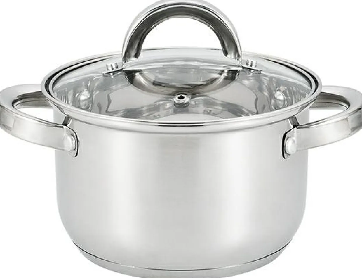 Garnek ze stali nierdzewnej srebrny GAMMA 1,9 l