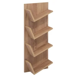 Geometryczna półka VERSA dąb craft