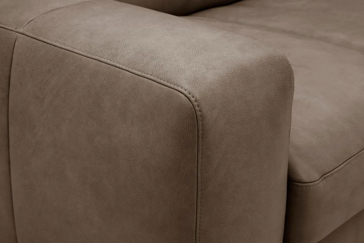 Gigasofa sofa 4-osobowa skórzana PARMA