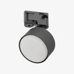 Głowica na szynoprzewód czarna TRACER AVIA z żarówką GX53 LED