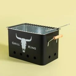 Grill turystyczny BBQ 32x20 cm
