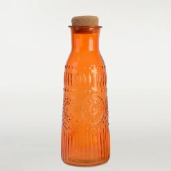 Karafka szklana z korkiem 1L MIX