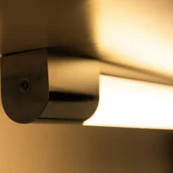 Kinkiet łazienkowy LED IP44 chrom PARKS 40,2 cm