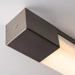 Kinkiet łazienkowy LED IP44 nikiel PARKS 60,2 cm
