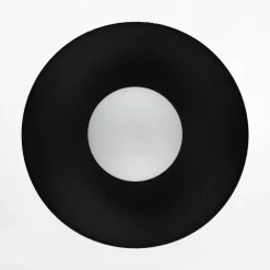 Kinkiet czarny mat SLATE BLACK GLASS
