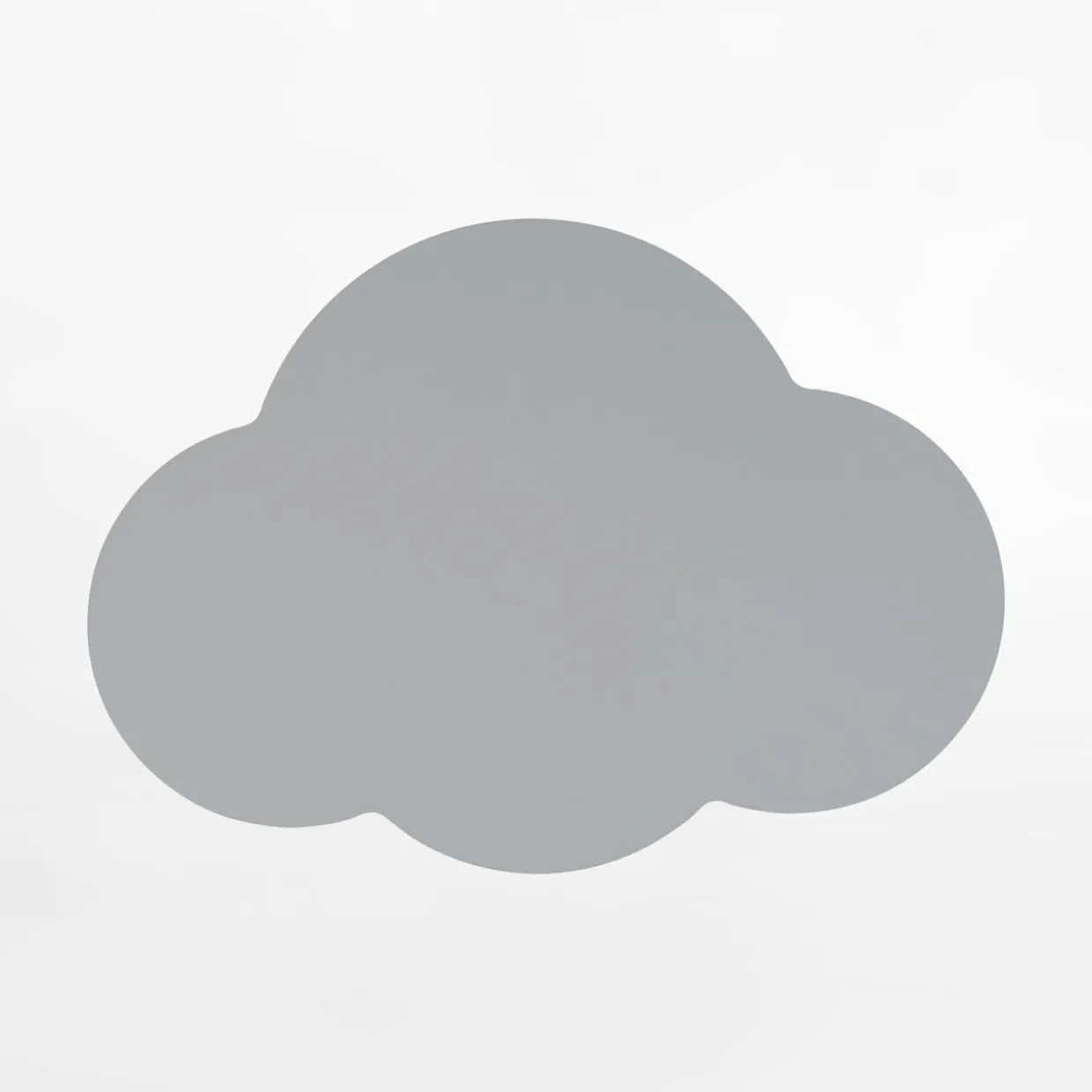 Kinkiet do pokoju dziecięcego szary CLOUD