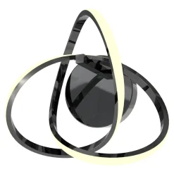 Kinkiet LED INDIGO czarny chrom