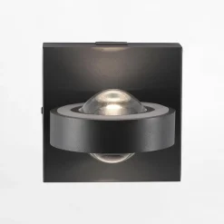 Kinkiet LED RGB Wi-Fi czarny Q-MIA z pilotem