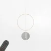 Kinkiet LED RGB Wi-Fi stalowy Q-ARKOA z pilotem